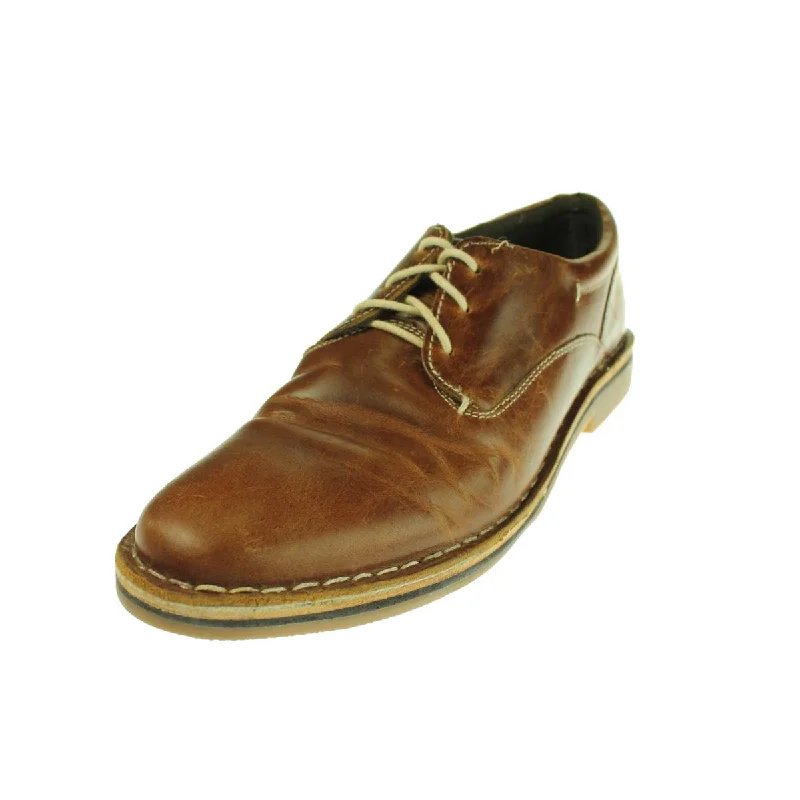 Steve Madden Mens Harpoon Leather Comfort Oxfords Short unclassified dresses