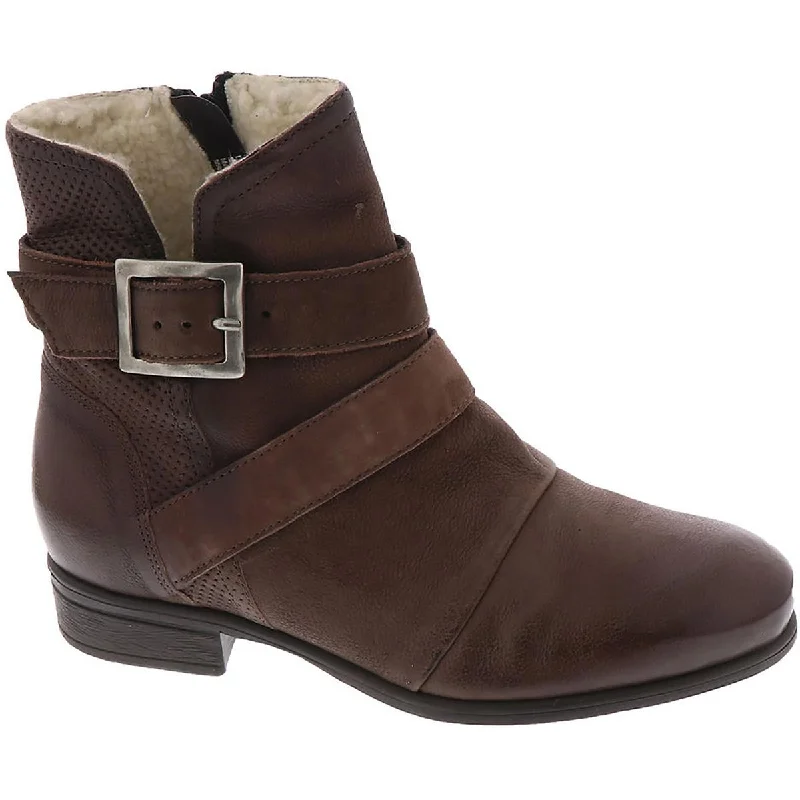 Miz Mooz Womens Sabel Leather Fleece Lined Ankle Boots Popular unclassified dresses